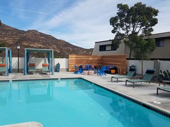 Sparkling pool